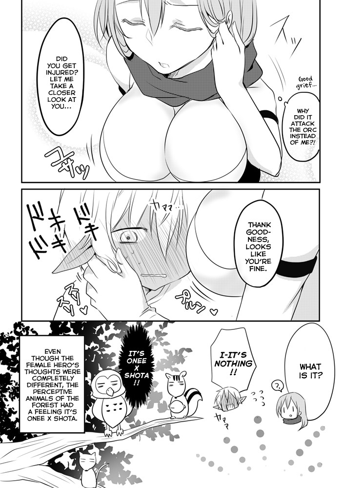 The Female Hero And The Shota Orc - Chapter 2