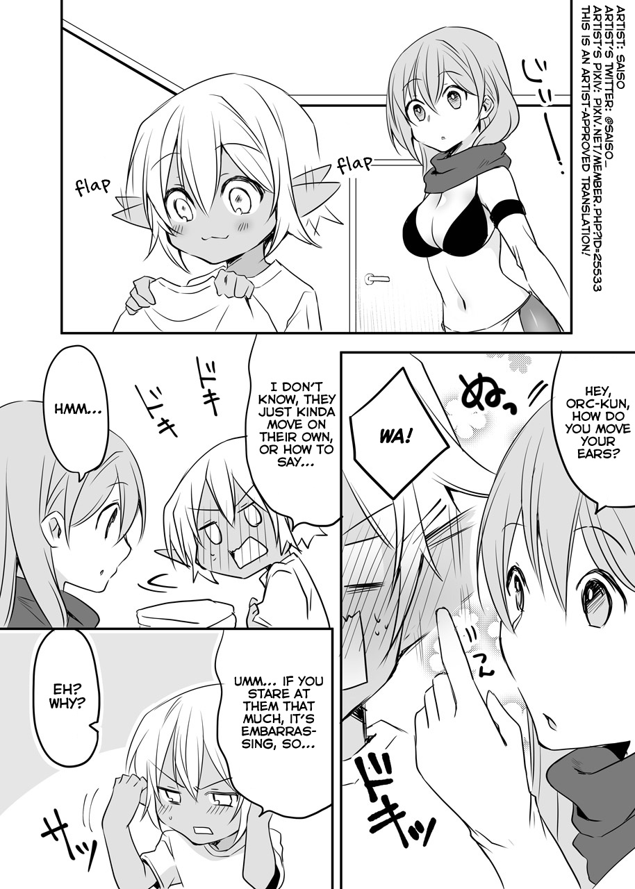 The Female Hero And The Shota Orc - Chapter 23