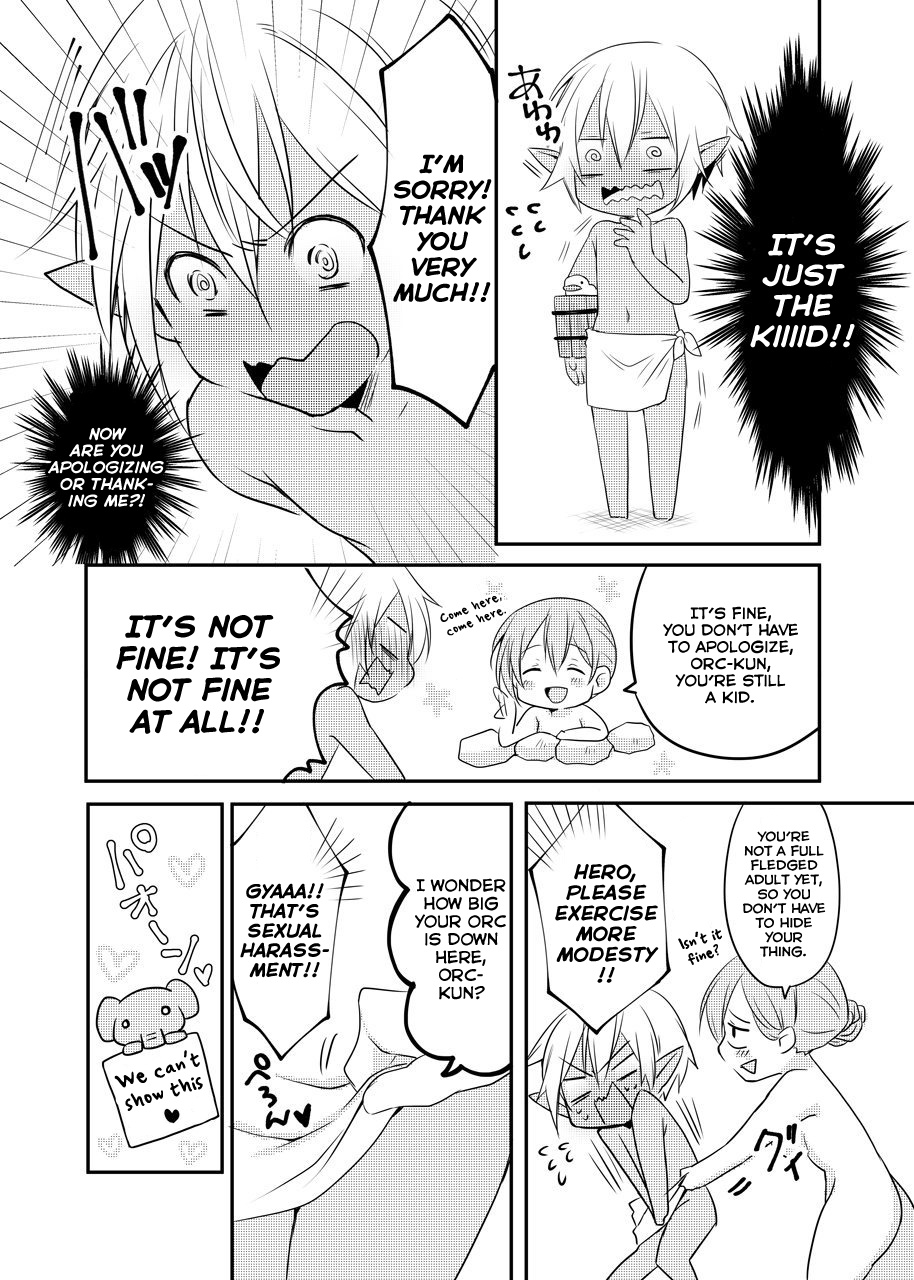 The Female Hero And The Shota Orc - Chapter 11