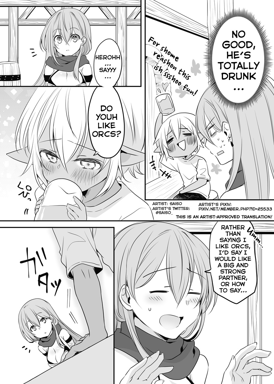 The Female Hero And The Shota Orc - Chapter 20