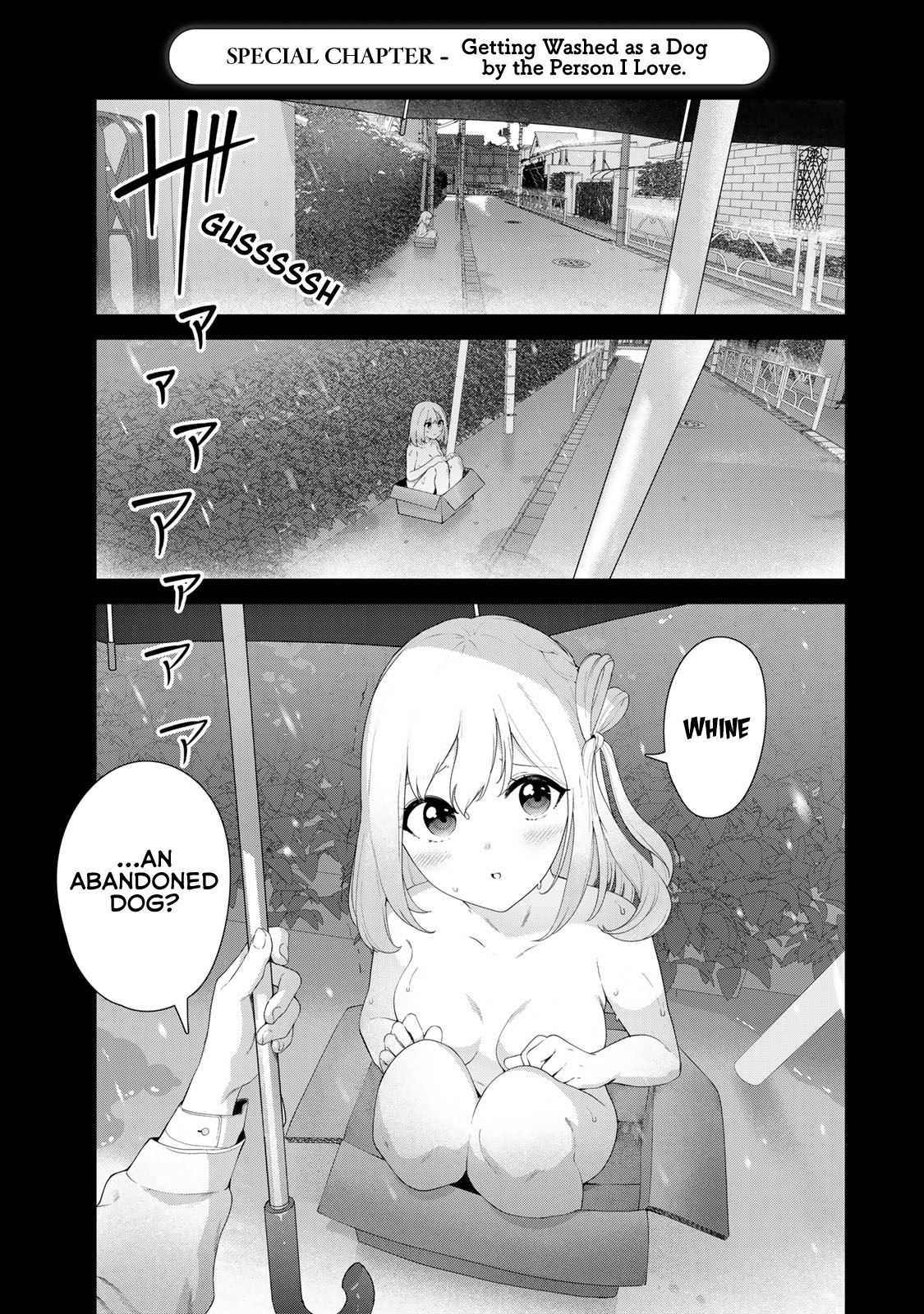 Inu Ni Nattara Suki Na Hito Ni Hirowareta - Vol.8 Chapter 57.5: Getting Washed As A Dog By The Person I Love.