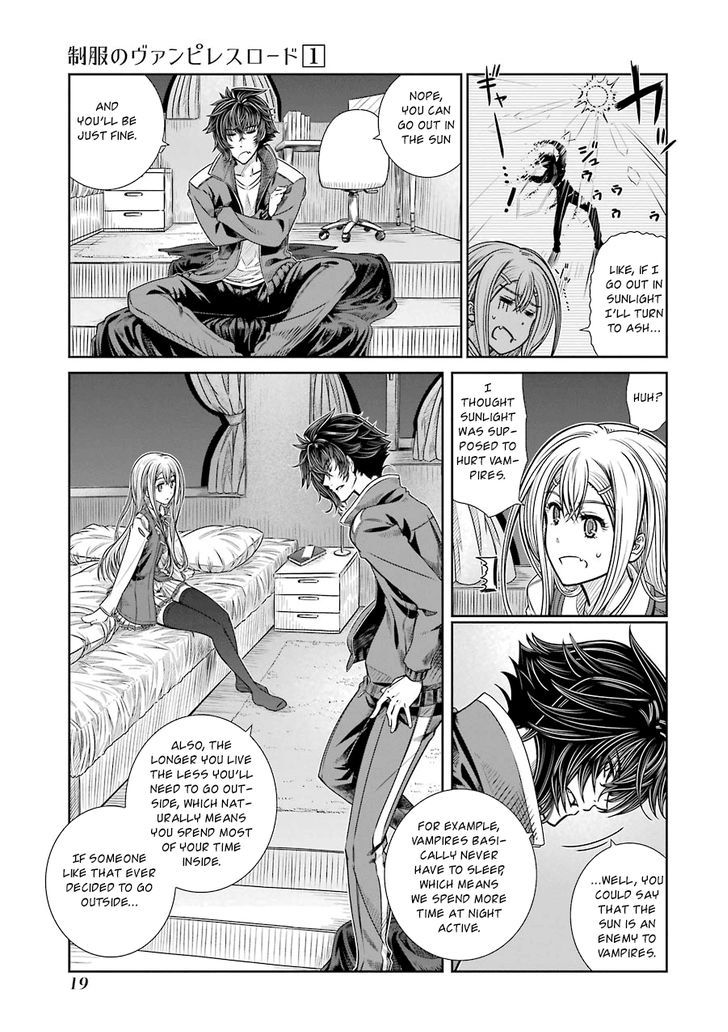 Seifuku No Vampireslod - Vol.1 Chapter 1 : Awakening Of The Vampiress Lord