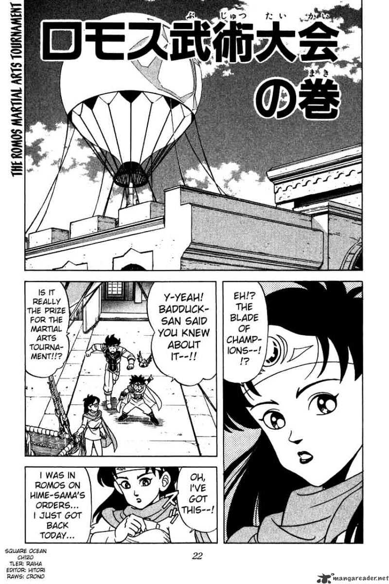 Dragon Quest: The Adventure Of Dai - Chapter 120 : The Romos Martial Arts Tournament