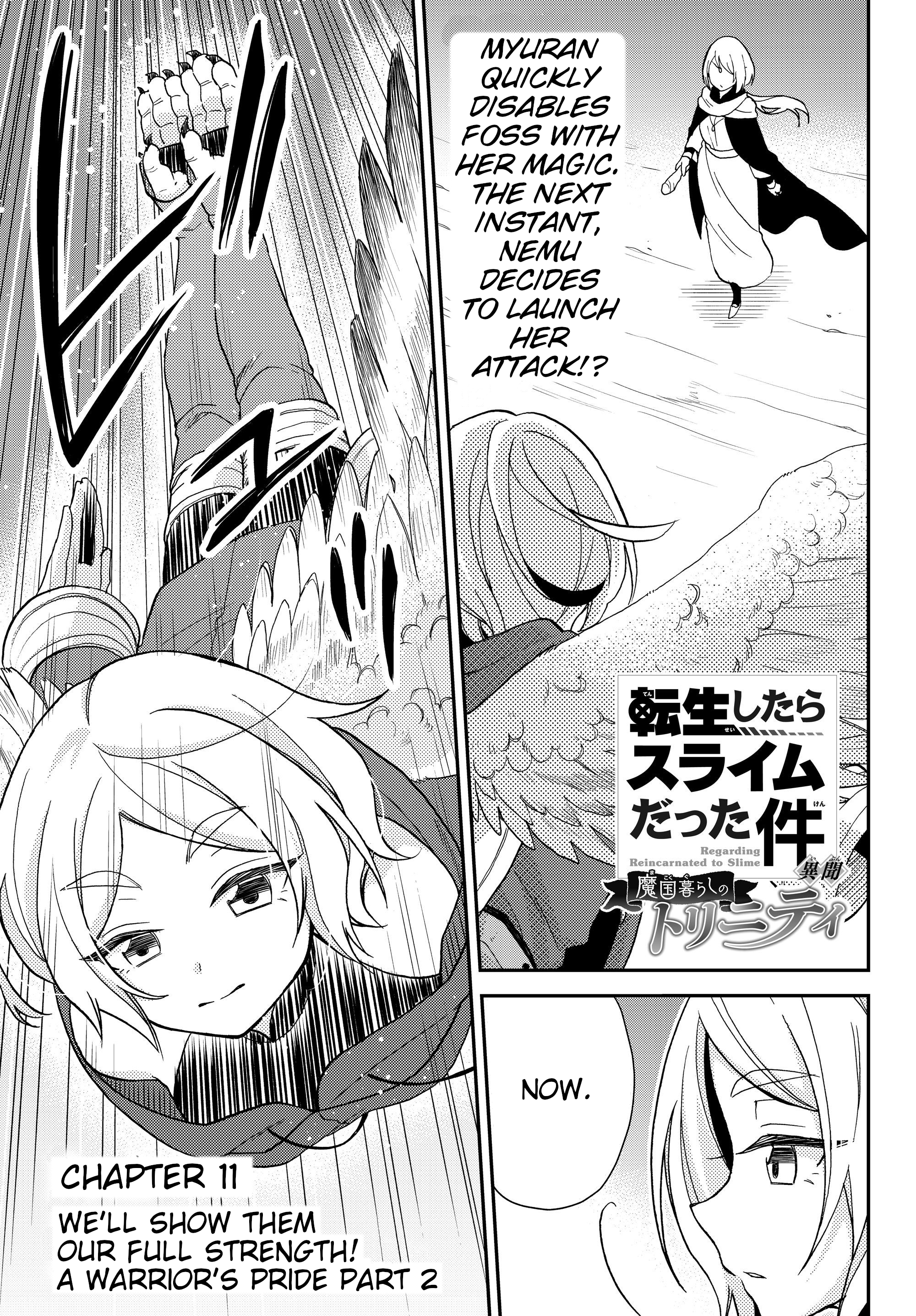 Tensei Shitara Slime Datta Ken Ibun ~Makoku Gurashi No Trinity~ - Vol.2 Chapter 10.2: We'll Show Them Our Full Strength! A Warrior's Pride (Part 2)