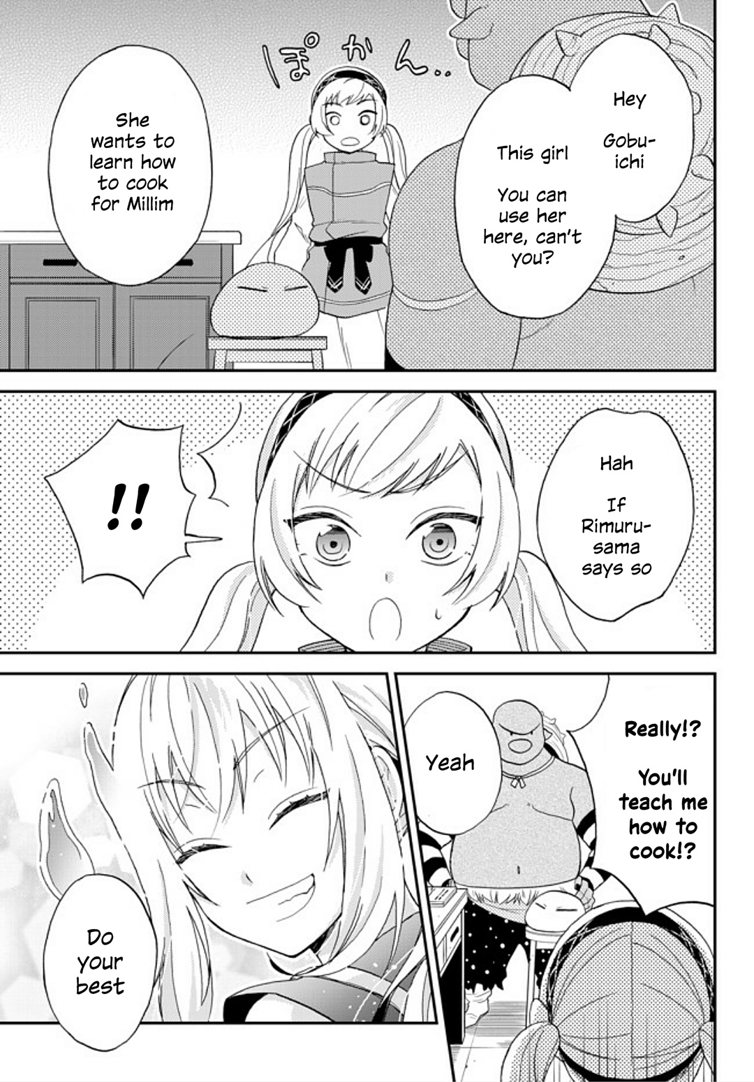 Tensei Shitara Slime Datta Ken Ibun ~Makoku Gurashi No Trinity~ - Vol.1 Chapter 4: Let's Ask! The Road To Cooking!!