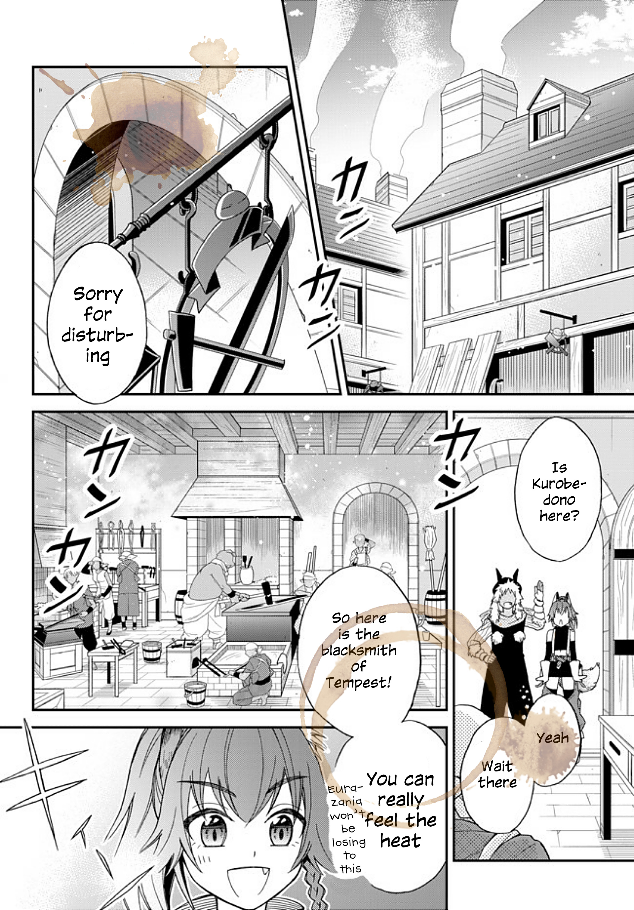 Tensei Shitara Slime Datta Ken Ibun ~Makoku Gurashi No Trinity~ - Vol.1 Chapter 3: An Unexpected Visitor!  A Rival Appears!?