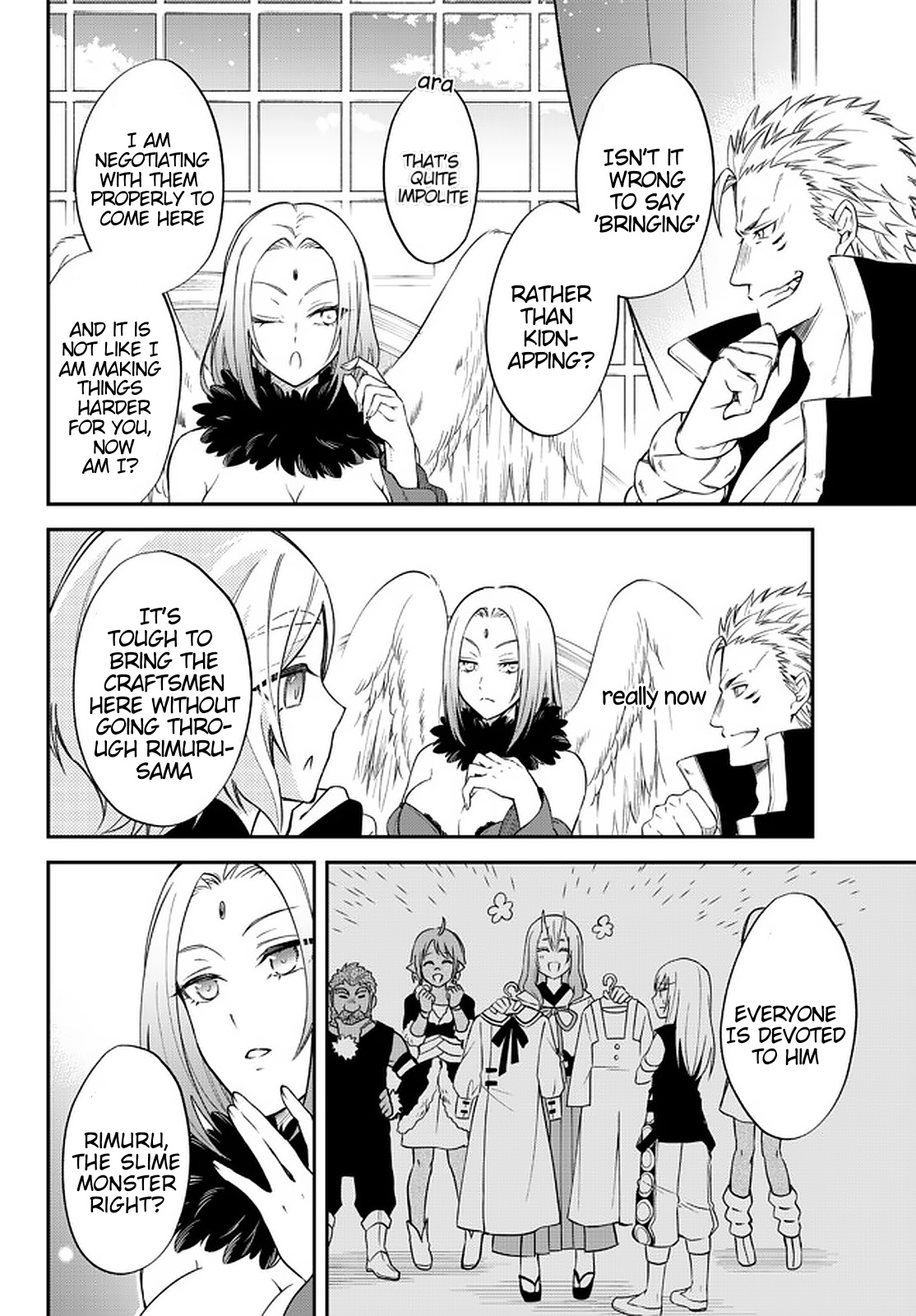 Tensei Shitara Slime Datta Ken Ibun ~Makoku Gurashi No Trinity~ - Chapter 36: Harpy Kingdom Fulbrosia (Part 2)