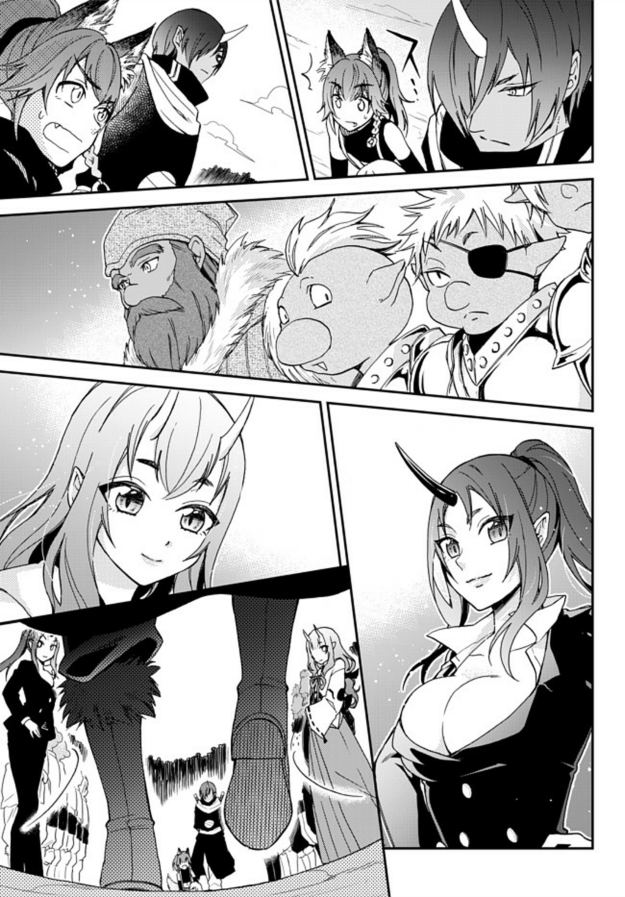 Tensei Shitara Slime Datta Ken Ibun ~Makoku Gurashi No Trinity~ - Vol.1 Chapter 2: I'll Do It!  The Keibitai's Work!