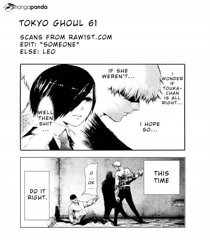 Tokyo Ghoul - Vol. 7 Chapter 61: Faint Light