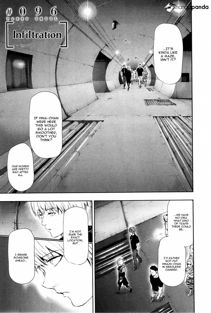 Tokyo Ghoul - Vol. 10 Chapter 96: Going Underground