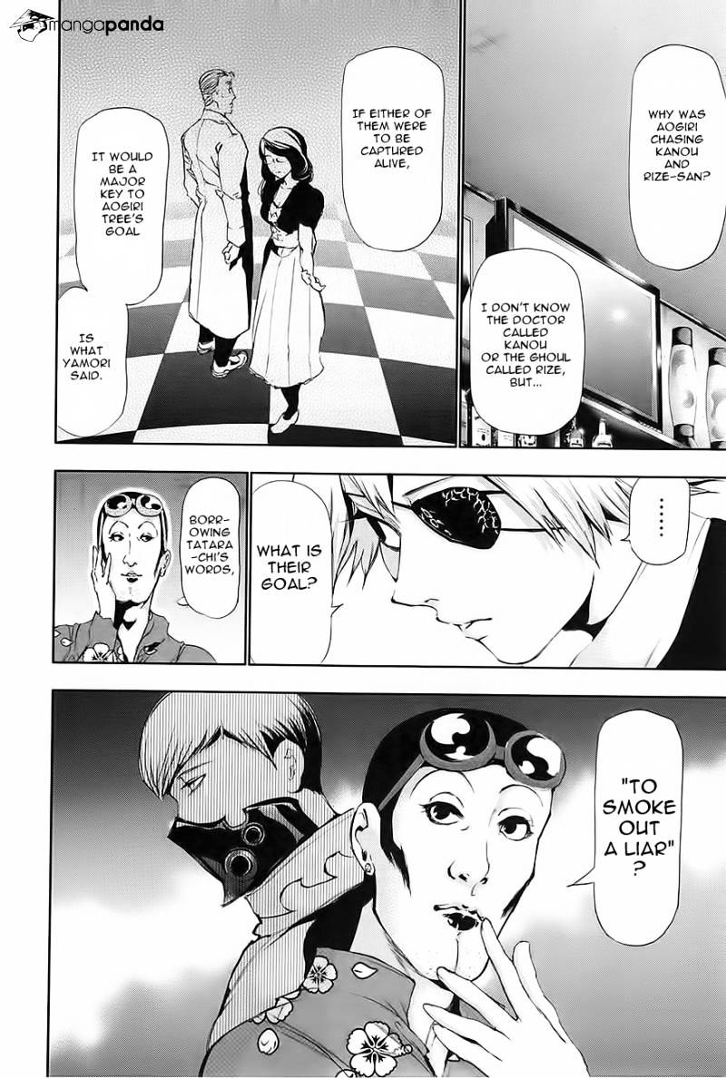 Tokyo Ghoul - Vol. 9 Chapter 87: Gossip