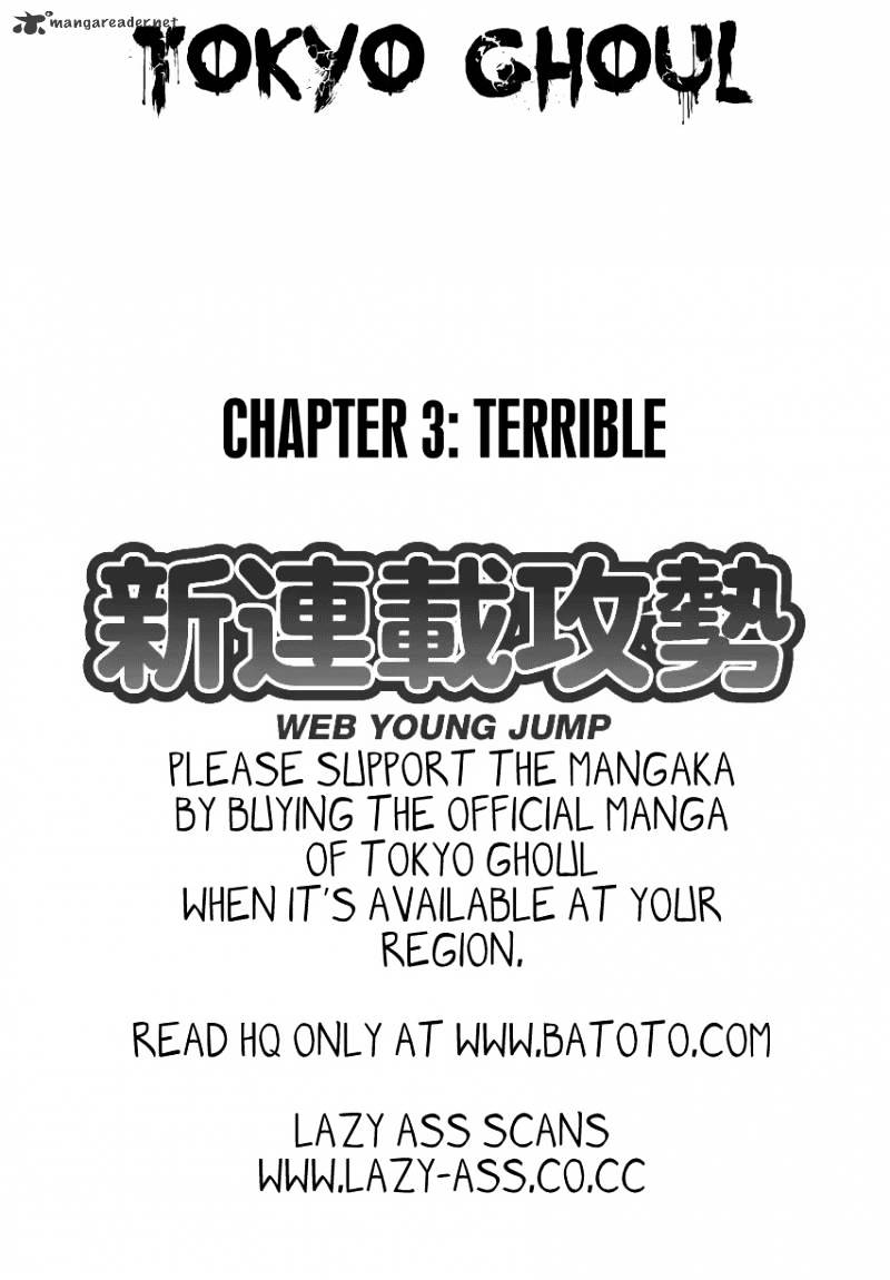 Tokyo Ghoul - Vol. 1 Chapter 3: Awful