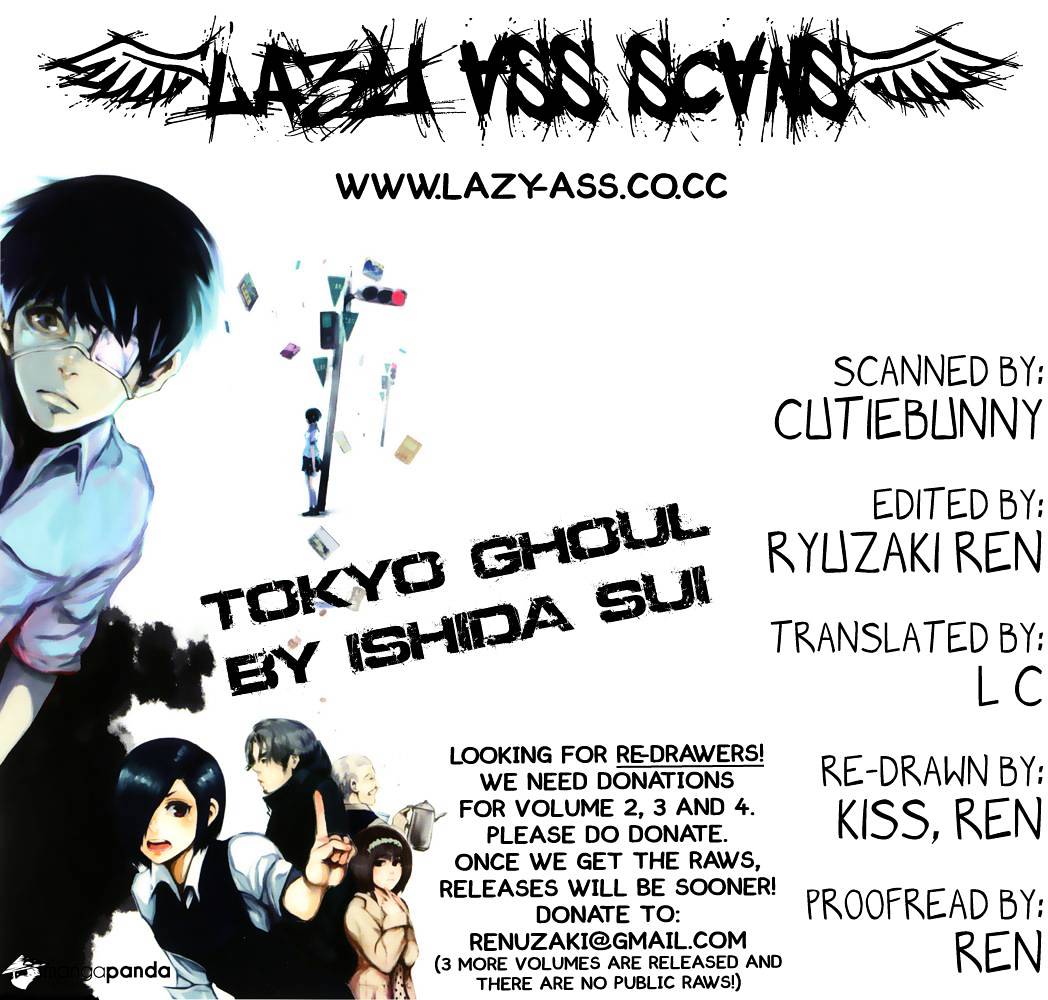 Tokyo Ghoul - Vol. 1 Chapter 6: Homing