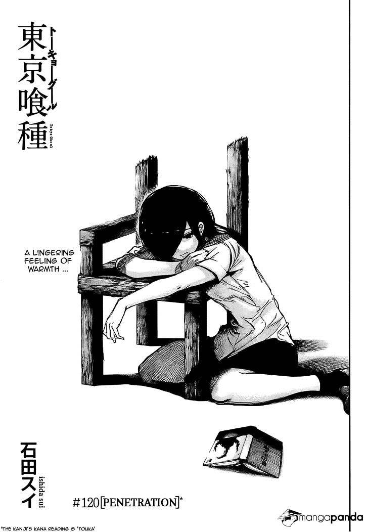 Tokyo Ghoul - Vol. 12 Chapter 120: Touka