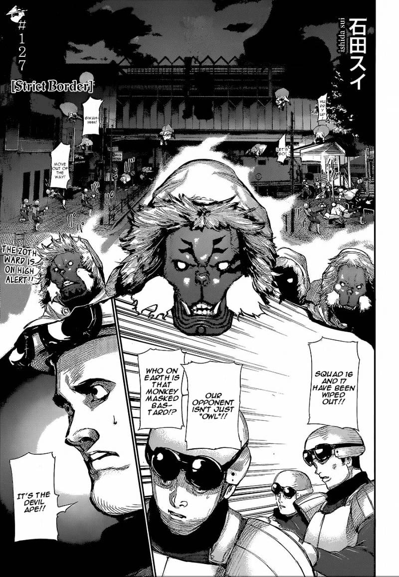 Tokyo Ghoul - Vol. 13 Chapter 127: Dogs And Monkeys