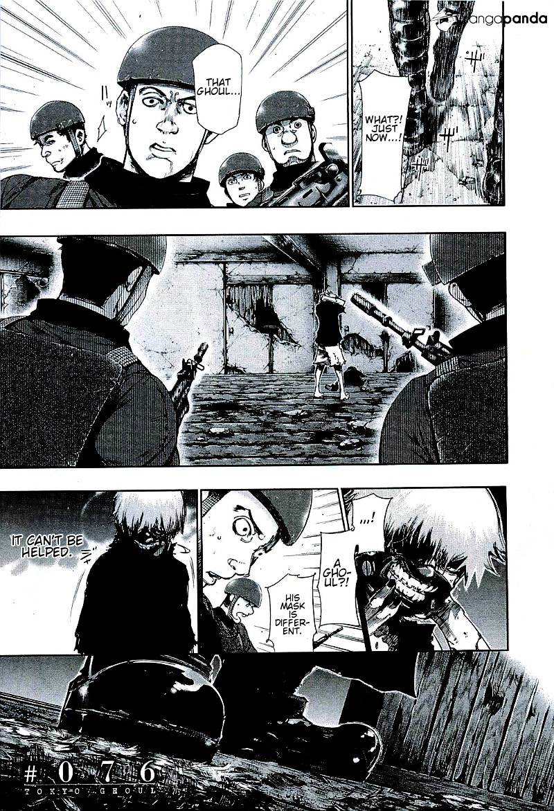 Tokyo Ghoul - Vol. 8 Chapter 76: Beacon