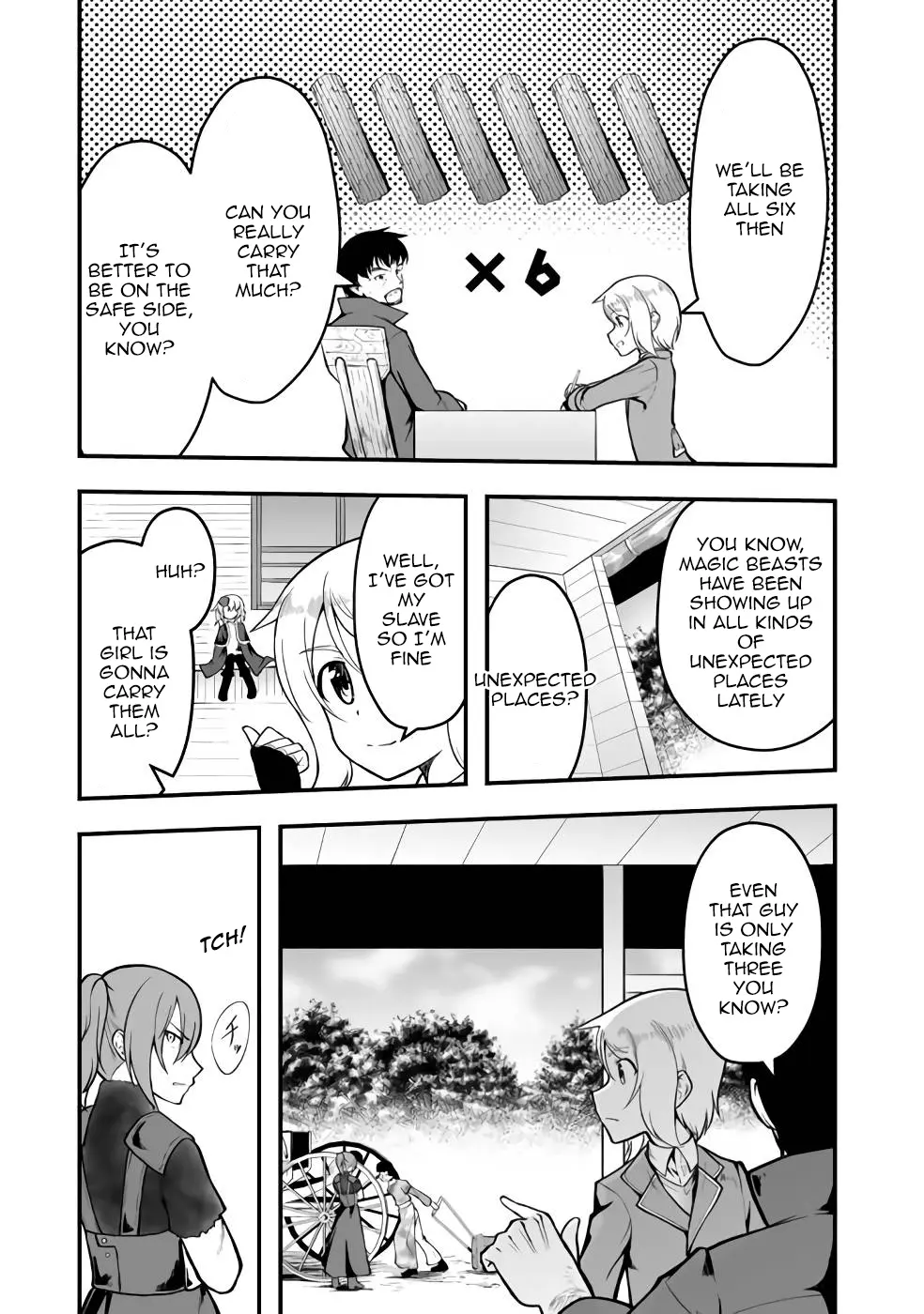 Sekaiju No Shita Kara Hajimeru: Hanryuu Shoujo To Boku No Musou Life - Vol.2 Chapter 6.1