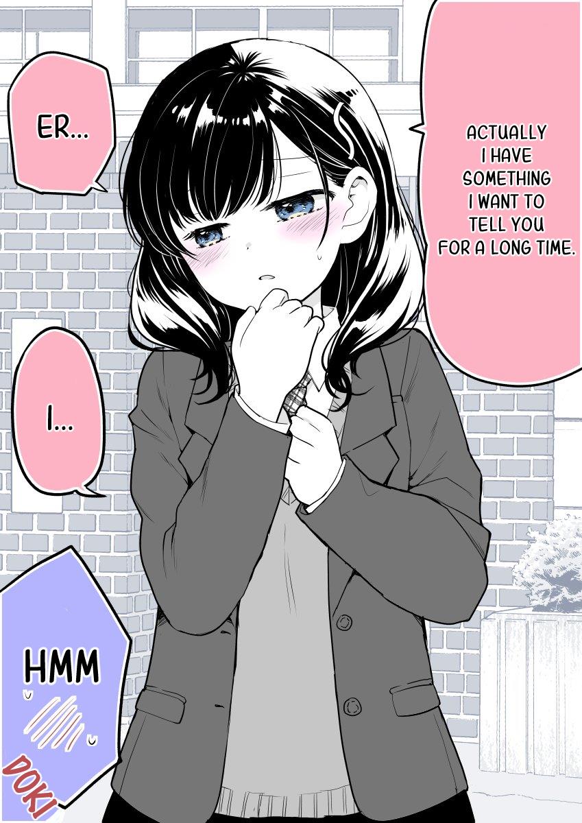 Daily Life With Blue-Eyed Senpai - Chapter 2: Senpai Has Something To Say For A Long Time.