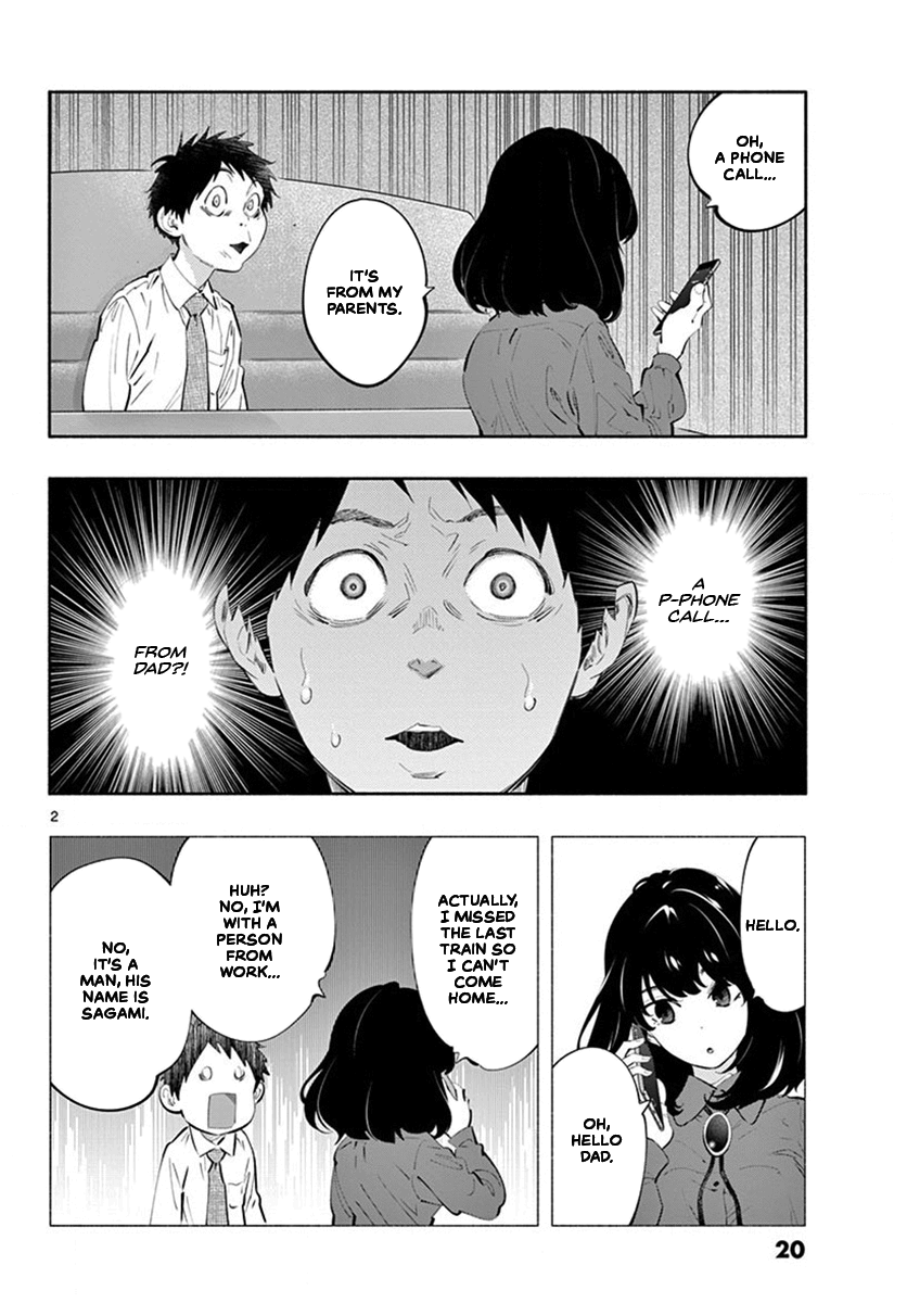 Asoko De Hataraku Musubu-San - Chapter 26: I'll Stay At His Place