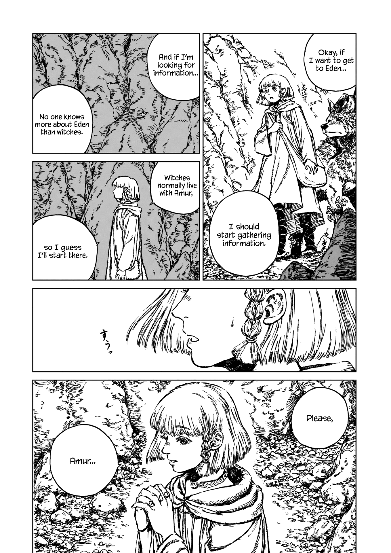 Majo No Eden - Chapter 2: Strange Beast, Strange World