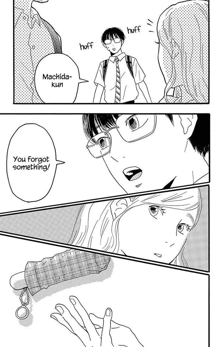 Machida-Kun No Sekai - Vol.5 Chapter 19 : The Start Of A Love