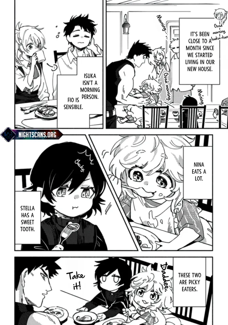 Akuninzura Shita B-Kyuu Boukensha - Shujinkou To Sono Osananajimi-Tachi No Papa Ni Naru - Chapter 4.1