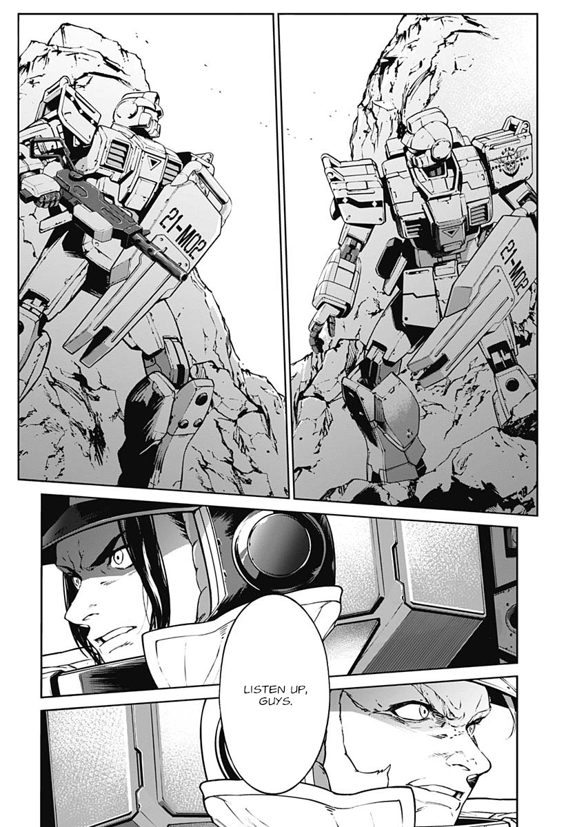 Mobile Suit Gundam Rust Horizon - Vol.1 Chapter 3: Fangs Of The Wounded