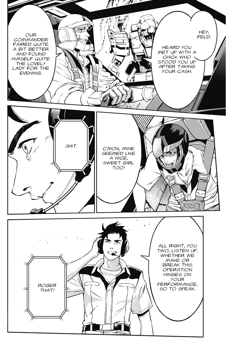 Mobile Suit Gundam Rust Horizon - Vol.1 Chapter 3: Fangs Of The Wounded