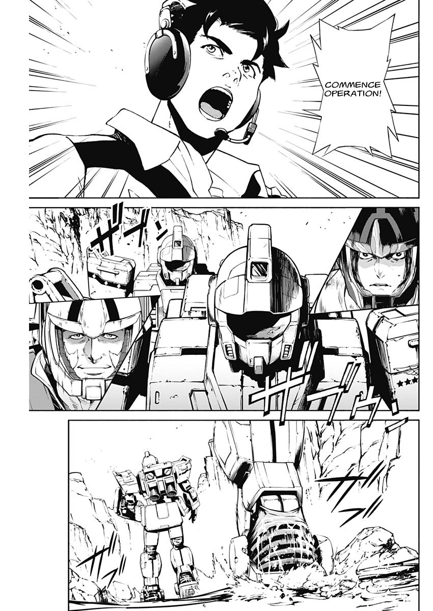 Mobile Suit Gundam Rust Horizon - Vol.1 Chapter 3: Fangs Of The Wounded