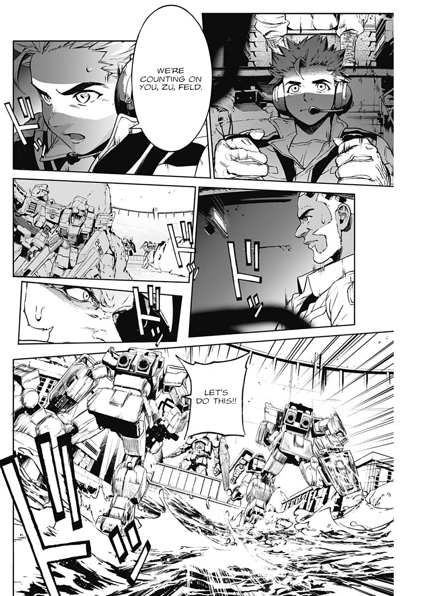 Mobile Suit Gundam Rust Horizon - Vol.1 Chapter 3: Fangs Of The Wounded