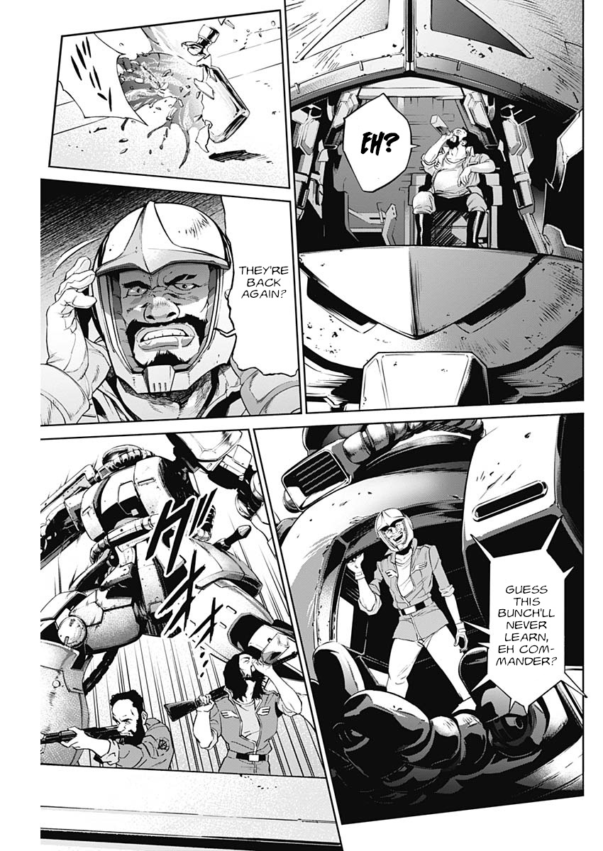 Mobile Suit Gundam Rust Horizon - Vol.1 Chapter 3: Fangs Of The Wounded