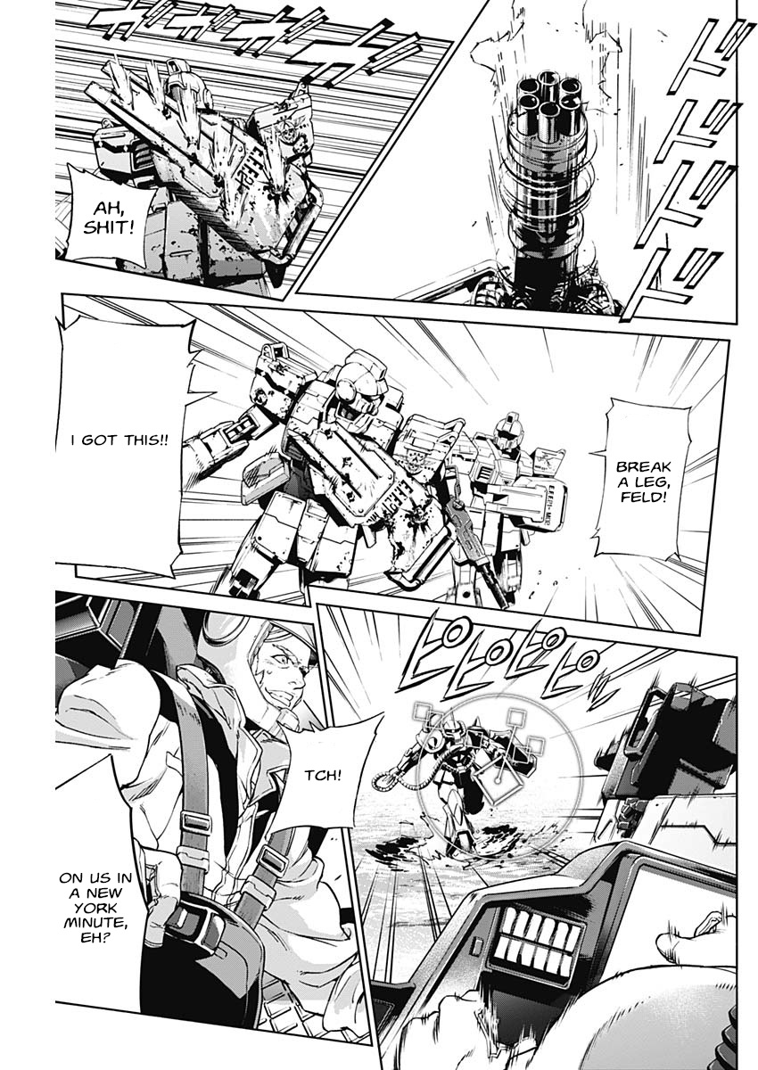 Mobile Suit Gundam Rust Horizon - Vol.1 Chapter 3: Fangs Of The Wounded