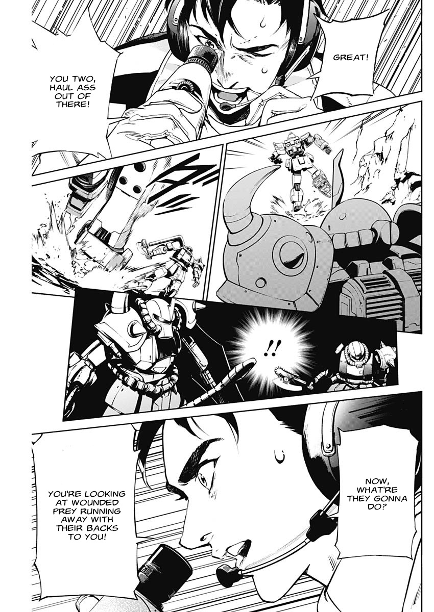 Mobile Suit Gundam Rust Horizon - Vol.1 Chapter 3: Fangs Of The Wounded