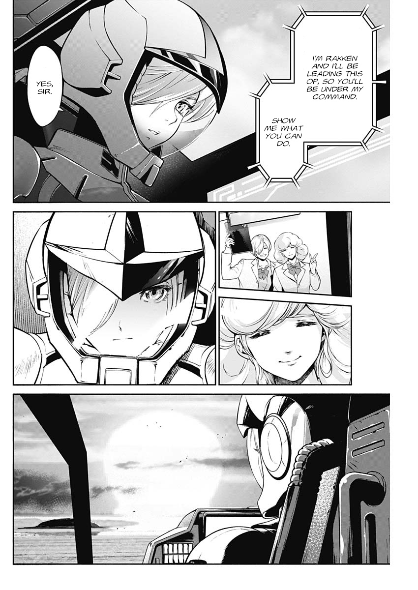 Mobile Suit Gundam Rust Horizon - Vol.2 Chapter 5: A Horizon Stained In Blood