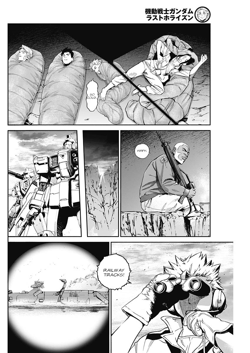 Mobile Suit Gundam Rust Horizon - Vol.2 Chapter 5: A Horizon Stained In Blood