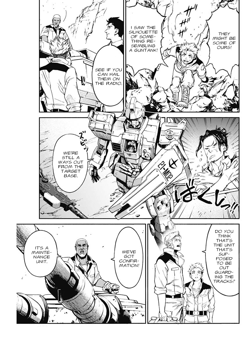 Mobile Suit Gundam Rust Horizon - Vol.2 Chapter 5: A Horizon Stained In Blood