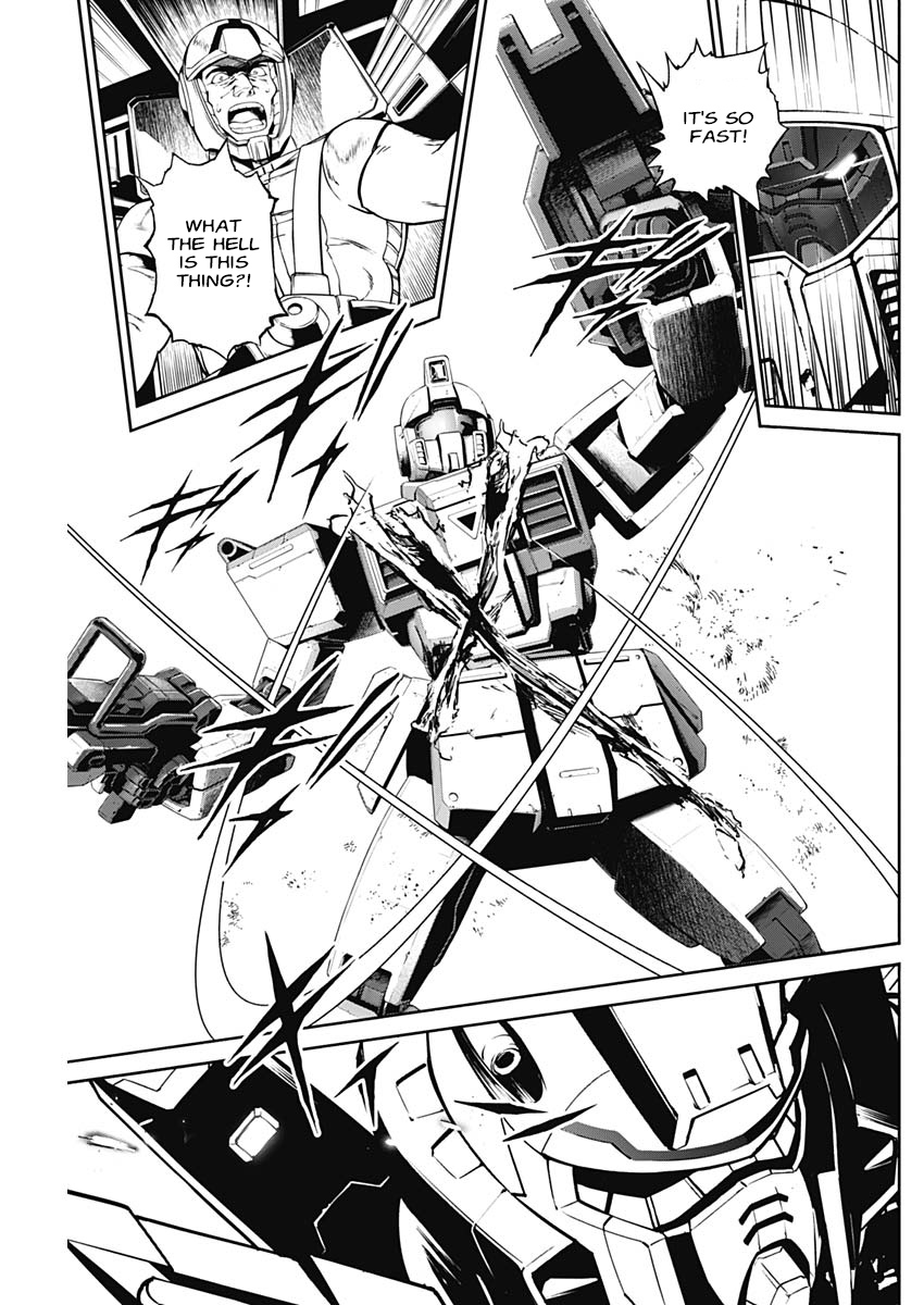 Mobile Suit Gundam Rust Horizon - Vol.2 Chapter 5: A Horizon Stained In Blood