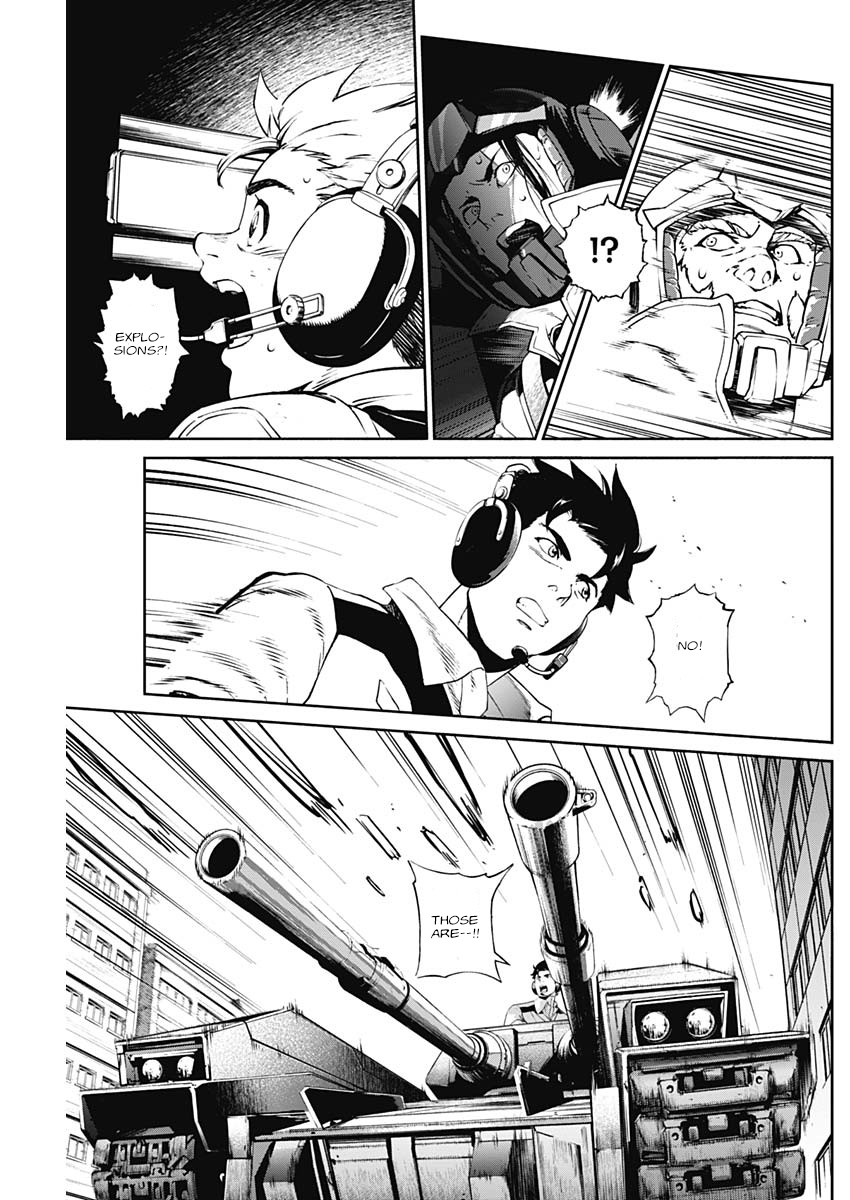 Mobile Suit Gundam Rust Horizon - Vol.2 Chapter 5: A Horizon Stained In Blood