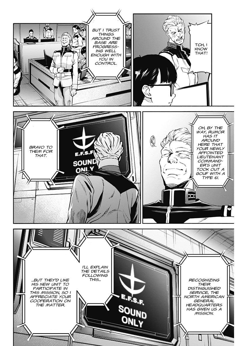 Mobile Suit Gundam Rust Horizon - Vol.2 Chapter 4: Black Nightmare