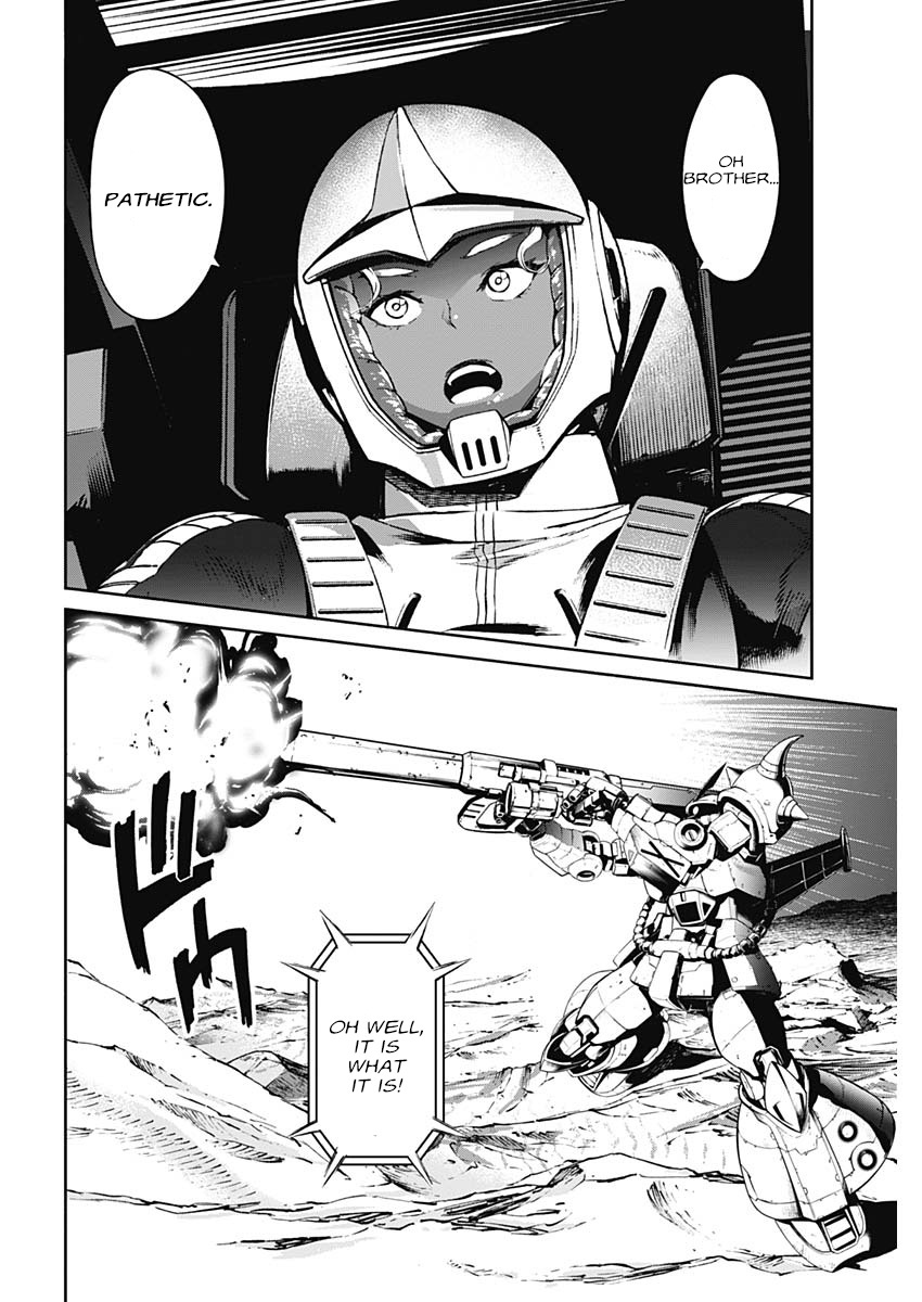 Mobile Suit Gundam Rust Horizon - Vol.3 Chapter 8: Unwavering Resolve