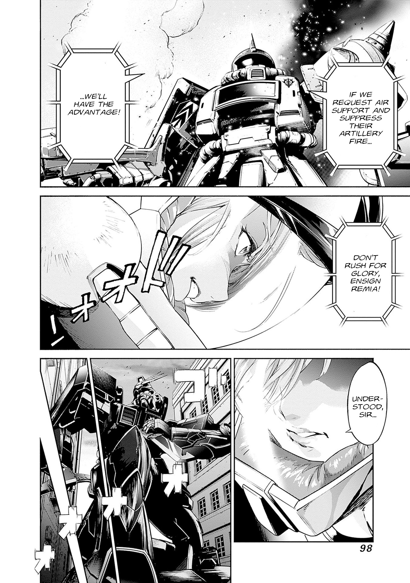 Mobile Suit Gundam Rust Horizon - Vol.2 Chapter 6: Separate Wars