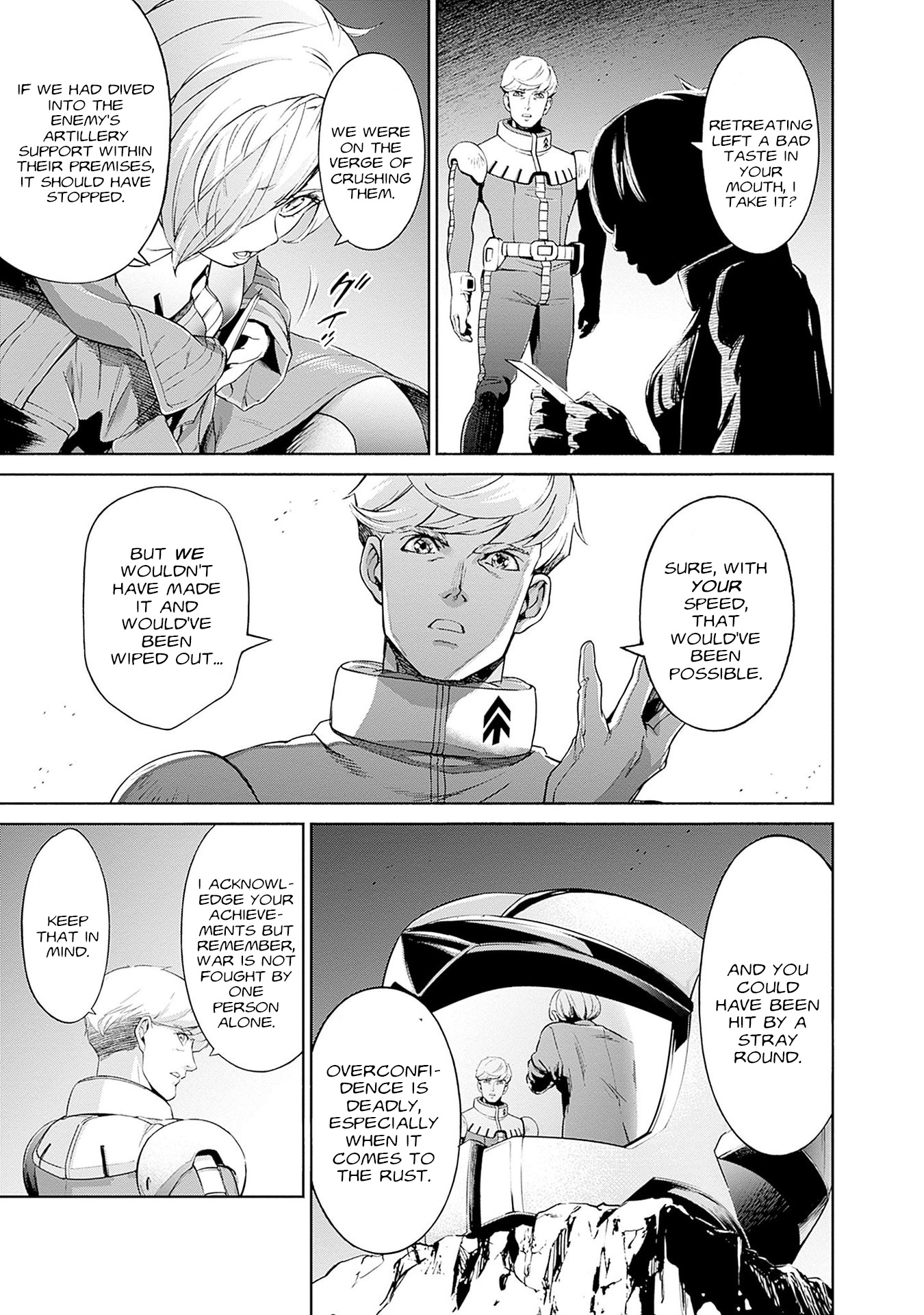 Mobile Suit Gundam Rust Horizon - Vol.2 Chapter 6: Separate Wars