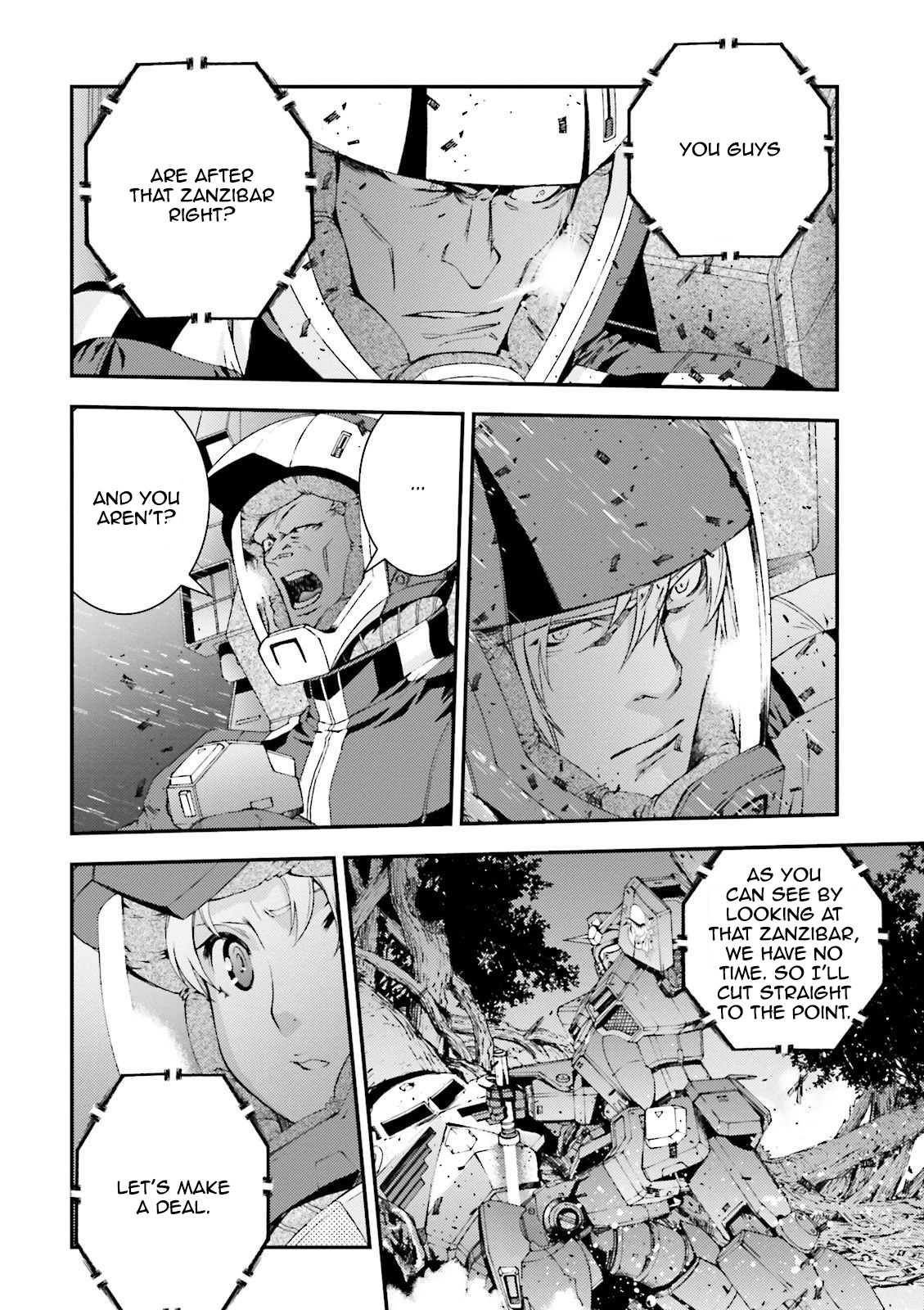 Kidou Senshi Gundam Msv-R: Johnny Ridden No Kikan - Chapter 54: Laughable