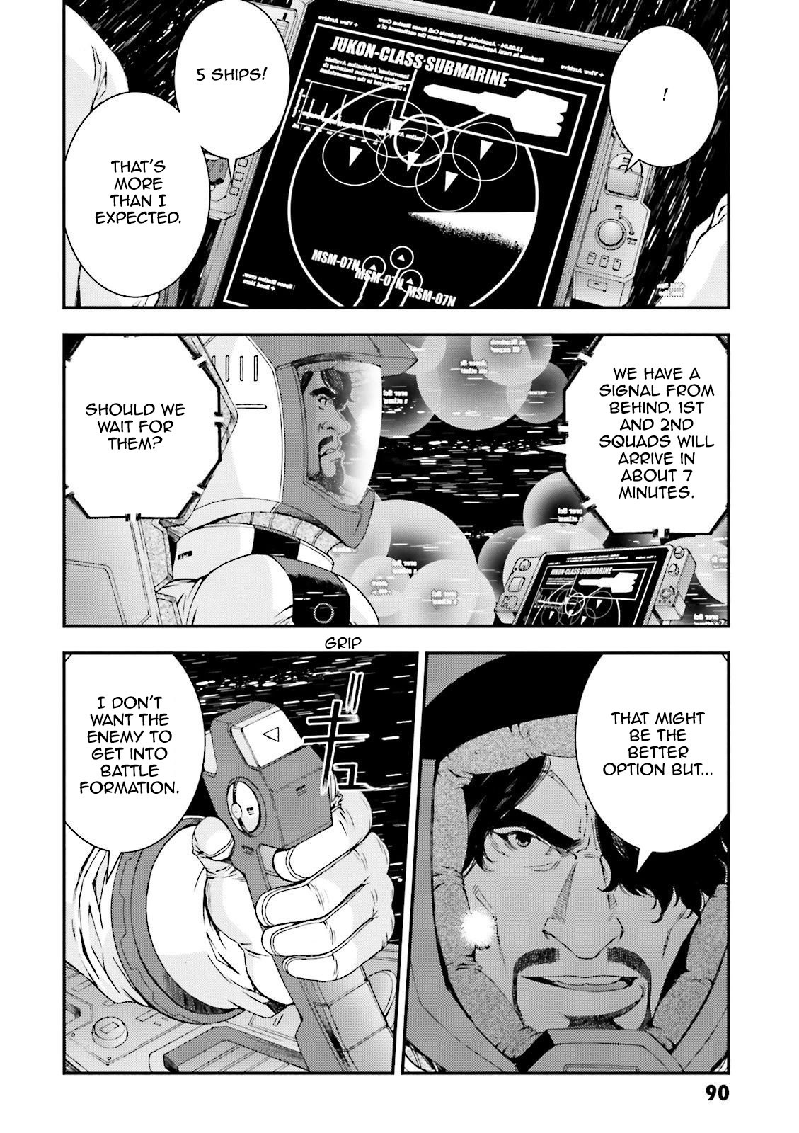 Kidou Senshi Gundam Msv-R: Johnny Ridden No Kikan - Chapter 52: Fleet Submarine Force