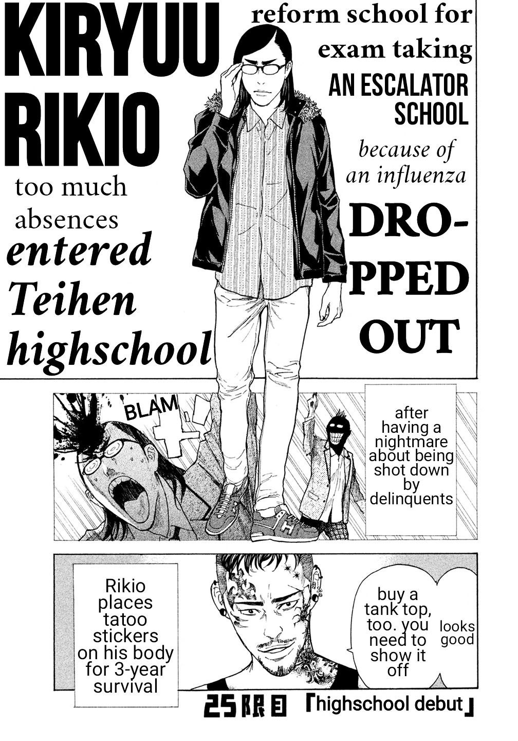 Debusen - Vol.4 Chapter 25 : Highschool Debut