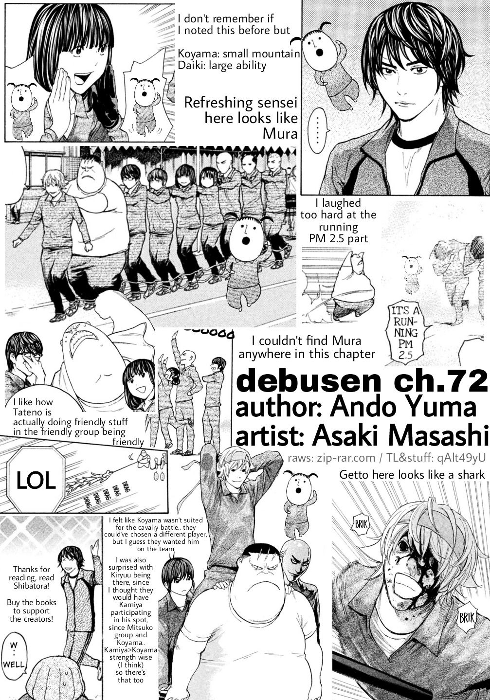 Debusen - Vol.9 Chapter 72 : Banding Together In The Sports Festival