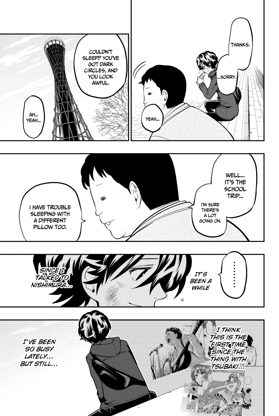 Hoshino, Me O Tsubutte. - Chapter 65: A Classroom Adrift