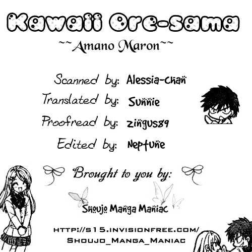 Kawaii Oresama - Chapter 0