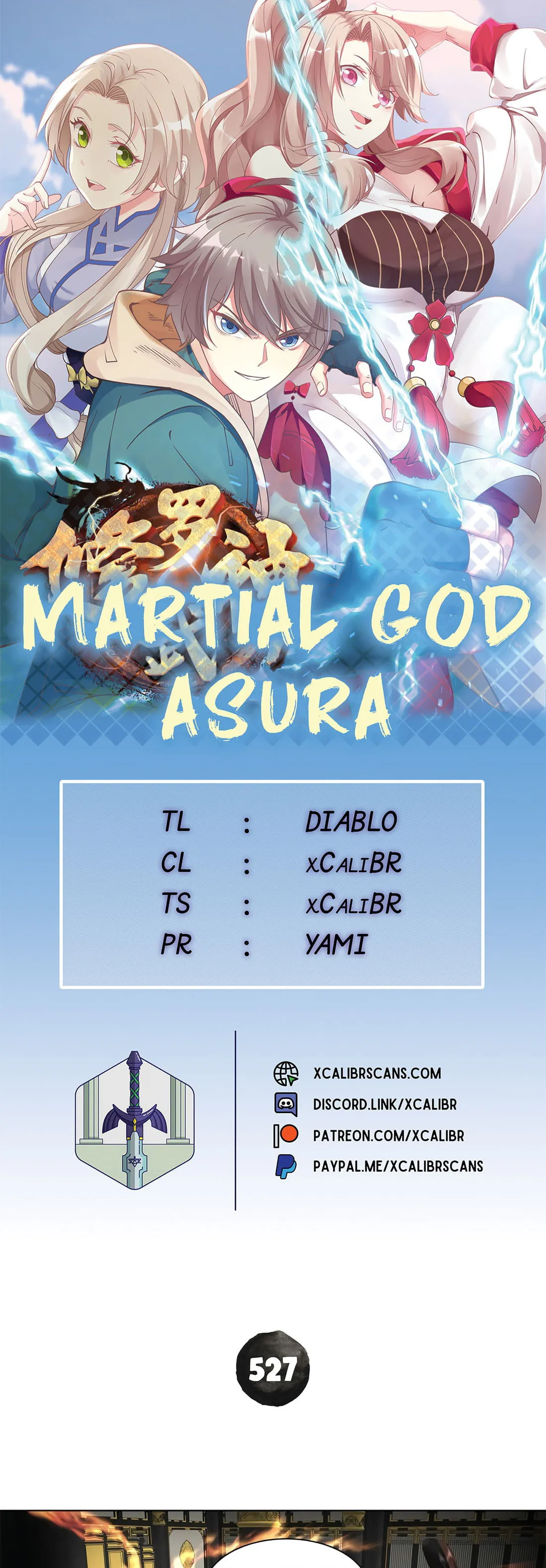 Martial God Asura - Chapter 527