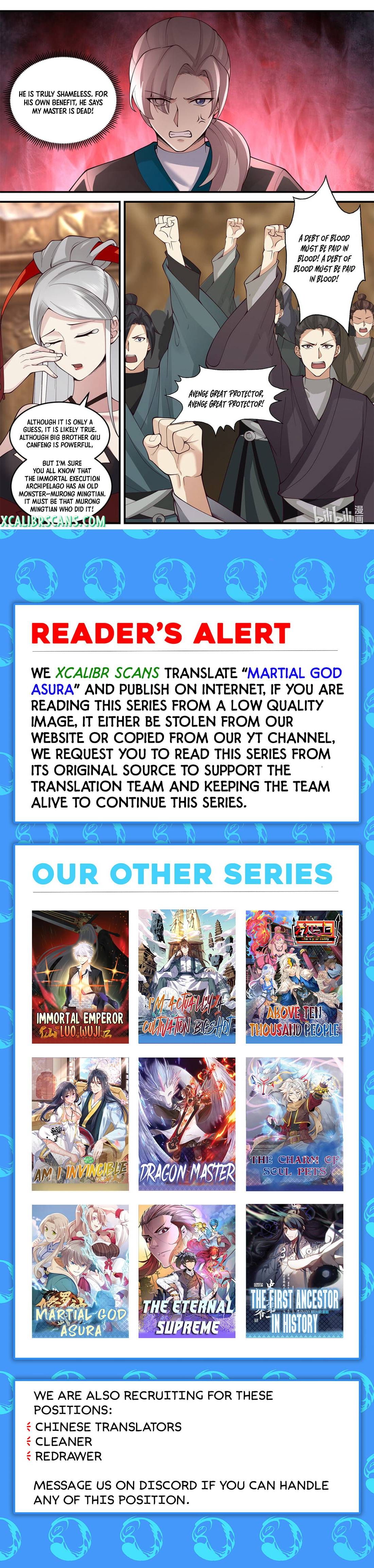 Martial God Asura - Chapter 601